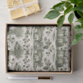 Thanksgiving Salie Groene Oogst Toile Tissuepapier (Geschenk)