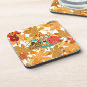 Thanksgiving scarecrow drankjes onderzetter (Linkerzijde)