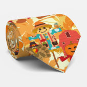 Thanksgiving scarecrow stropdas (Opgerold)