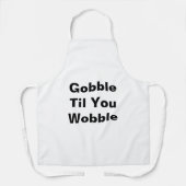 Thanksgiving Schort (Voorkant)