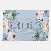 Thanksgiving Schrift familienaam typografie Theedoek (Horizontaal)