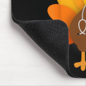 Thanksgiving Schrob Topjes Vrouw Turkije verpleegd Muismat (Hoek)