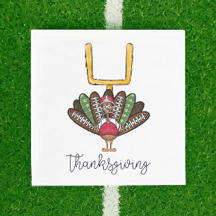 Thanksgiving Script Turkije Football Goalpost Servet