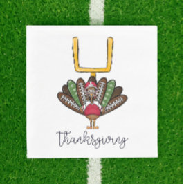 Thanksgiving Script Turkije Football Goalpost Servet