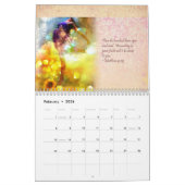 "Thanksgiving" Scripting Christelijke Art Calendar Kalender (Feb 2026)