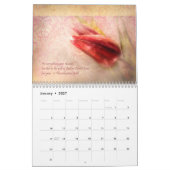 "Thanksgiving" Scripting Christelijke Art Calendar Kalender (Jan 2027)