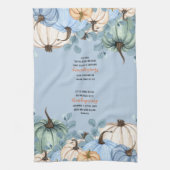 Thanksgiving-scripts Theedoek (Verticaal)