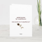 Thanksgiving Secret Pal - Bladeren Feestdagen Kaart (Achterkant)