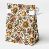 Thanksgiving Seizoen Bedankdoosjes (Achterkant)