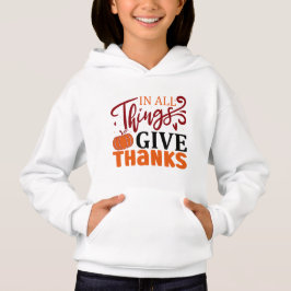 Thanksgiving serie Meisje's Pullover Hoodie
