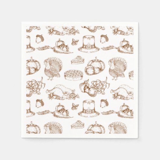 Thanksgiving Servet (Voorkant)