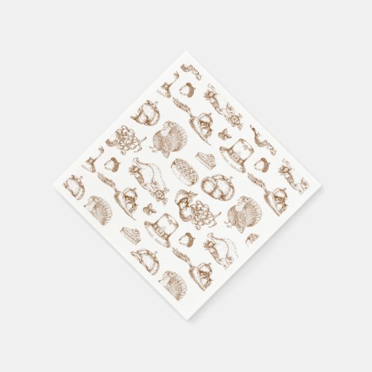 Thanksgiving Servet (Hoek)