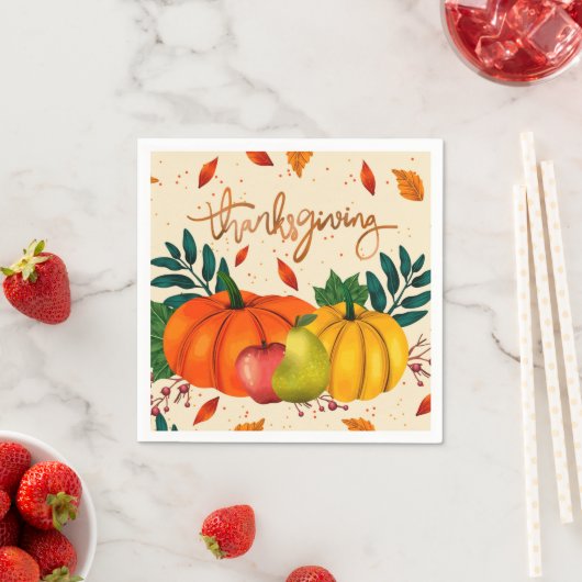 Thanksgiving Servet (Insitu)