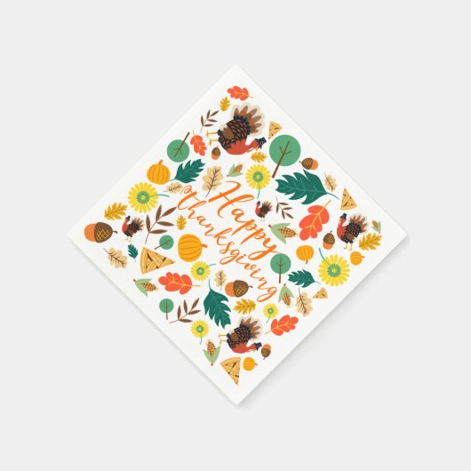 Thanksgiving Servet (Hoek)