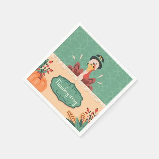 Thanksgiving Servet (Hoek)