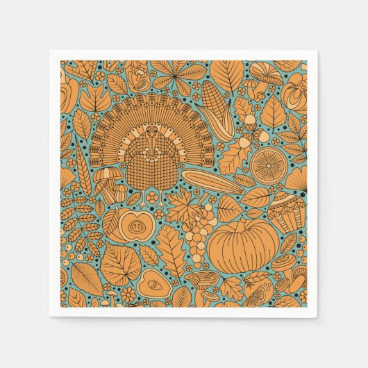 Thanksgiving Servet (Voorkant)