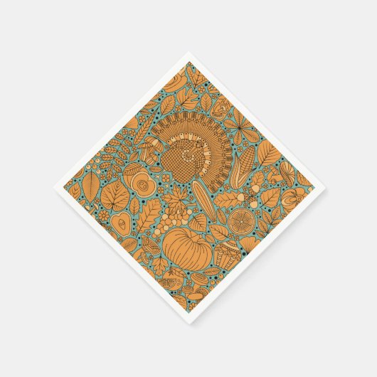 Thanksgiving Servet (Hoek)