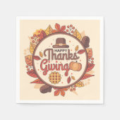 Thanksgiving Servet (Voorkant)