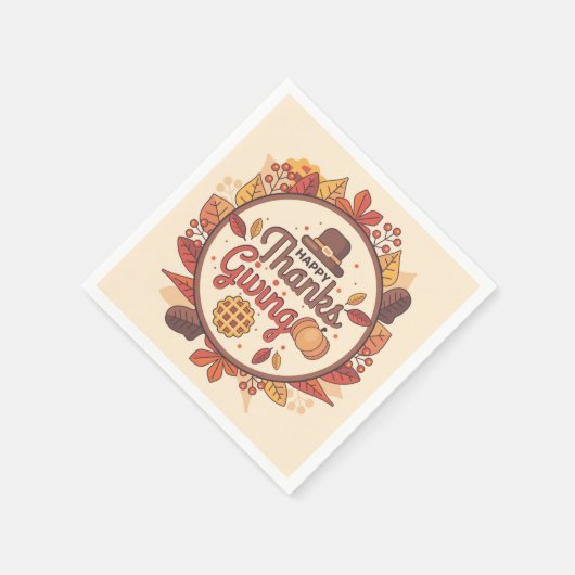 Thanksgiving Servet (Hoek)