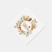 Thanksgiving Servet (Hoek)