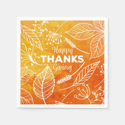 Thanksgiving Servet (Voorkant)