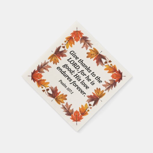 Thanksgiving Servet (Hoek)