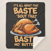 Thanksgiving Sherpa Blanket Deken (Voorkant)