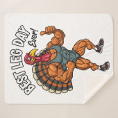 Thanksgiving Sherpa Blanket Deken (Voorkant (horizontaal))