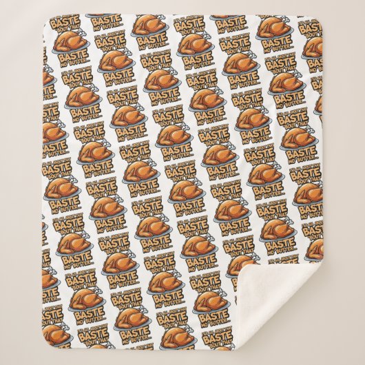 Thanksgiving Sherpa Blanket Deken (Voorkant)
