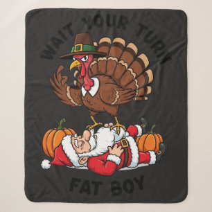 Thanksgiving Sherpa Dekbed Deken