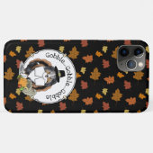 Thanksgiving Shetland Sheepdog (blue merle) Funny Case-Mate iPhone Case (Achterkant (horizontaal))