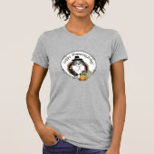 Thanksgiving Shetland Sheepdog (blue merle) Funny T-shirt (Voorkant)