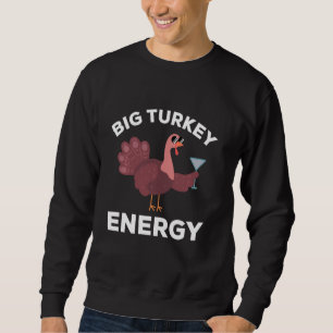 Thanksgiving Shirt voor Vrouwen Martini Lover Big