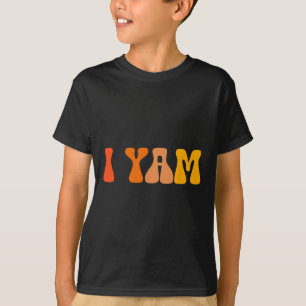 Thanksgiving Shirten Koppels Zoete Aardappel I Yam T-shirt