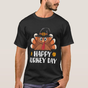 Thanksgiving Shirten voor Kids Boys Peuter Happy T T-shirt