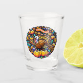 Thanksgiving Shot Glas (Voorkant)