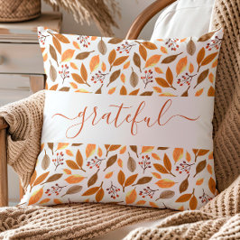 Thanksgiving Sierkussen Gratefull Home Decor