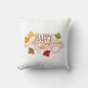Thanksgiving Sierkussen/Happy Thanksgiving Kussen