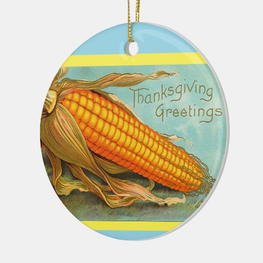 Thanksgiving siervintae keramisch ornament (Links)