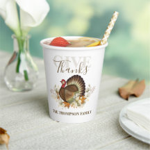 Thanksgiving Simple Turkey Elegant Geef Bedankt