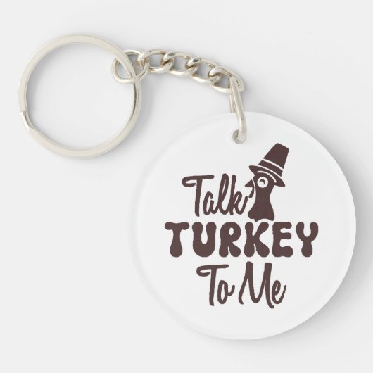 Thanksgiving Sleutelhanger (Voorkant)