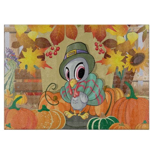 Thanksgiving Snijplank (Voorkant)