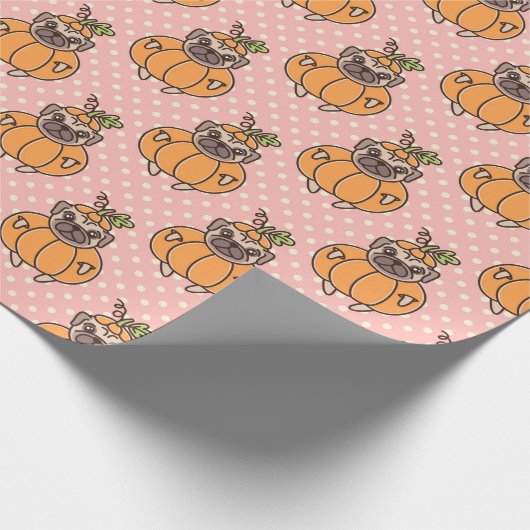 Thanksgiving snoepgoed cadeaupapier (Hoek)