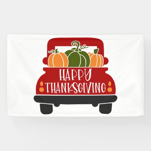Thanksgiving Spandoek (Horizontaal)