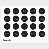Thanksgiving Speech Therapy Herfst Speech Language Ronde Sticker (Vel)