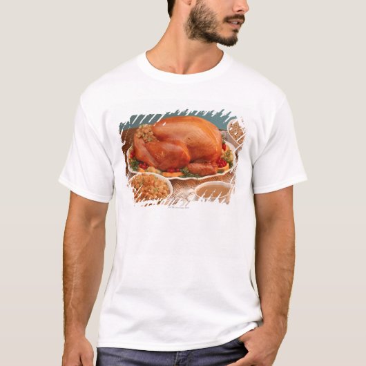 Thanksgiving spread t-shirt (Voorkant)