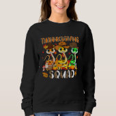 Thanksgiving Squad Leopard Three Fall Snakes Weari Trui (Voorkant)