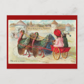  Thanksgiving stad Feestdagenkaart (Voorkant)