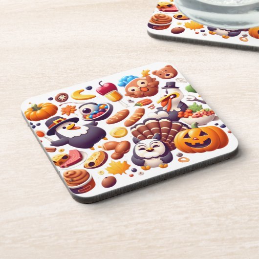 Thanksgiving Startverpakking 01 Bier Onderzetter (Linkerzijde)