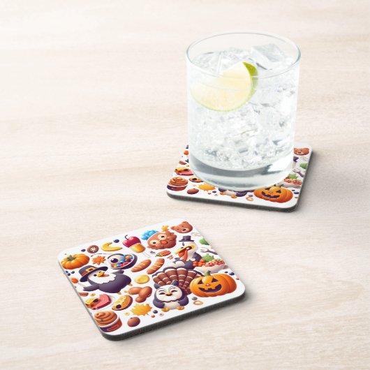 Thanksgiving Startverpakking 01 Bier Onderzetter (Rechterzijde)